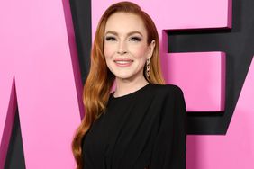  Lindsay Lohan attends the "Mean Girls" premiere at AMC Lincoln Square Theater on January 08, 2024