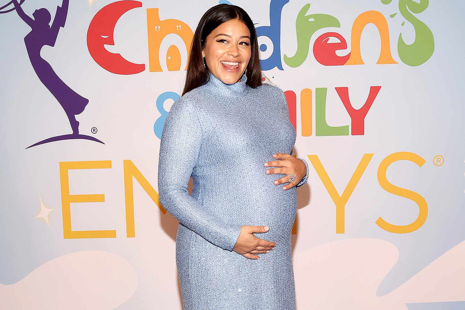 gina rodriguez 2022 Children's & Family Emmys at Wilshire Ebell Theatre on December 11, 2022 in Los Angeles, California