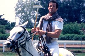  Sylvester Stallone was a keen Polo player who also owned The White Eagle Ranch where he kept his horses, saddles and other polo playing paraphernalia photographed July 10, 1989 at The Santa Barbara Polo Ground, Montecito, California