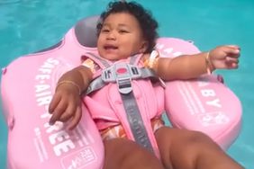 Diddyâs Baby Daughter Living Her Best Life Chilling on a Floaty in the Pool 
