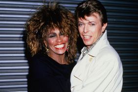 American pop and soul singer Tina Turner with English singer songwriter David Bowie