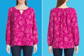 The Pioneer Woman Keyhole Blouse