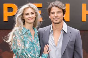 amsin Egerton and Josh Hartnett attend the "Oppenheimer" UK Premiere at the Odeon Luxe Leicester Square on July 13, 2023 in London