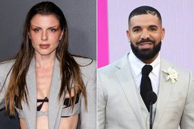 Julia Fox attends the Thierry Mugler: Couturissime exhibition opening night; Drake, winner of the Artist of the Decade Award, and Adonis Graham speak onstage for the 2021 Billboard Music Awards