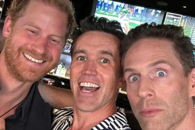 Prince Harry Parties with Rob McElhenney in Surprise Photo