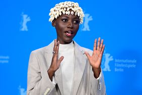 Kenyan-Mexican actress and President of the International Jury 2024 Lupita Nyong'o poses during a photo call of the International Jury 2024 prior to the opening of the 74th Berlinale, Europe's first major film festival of the year, in 