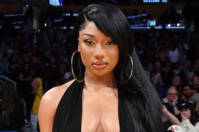 Megan Thee Stallion attends a basketball game between the Los Angeles Lakers and the Minnesota Timberwolves at Crypto.com Arena on April 07, 2024