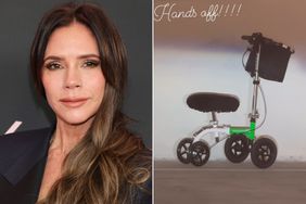 Victoria Beckham Says Scooter for Her Broken Foot Has its Own Parking Space