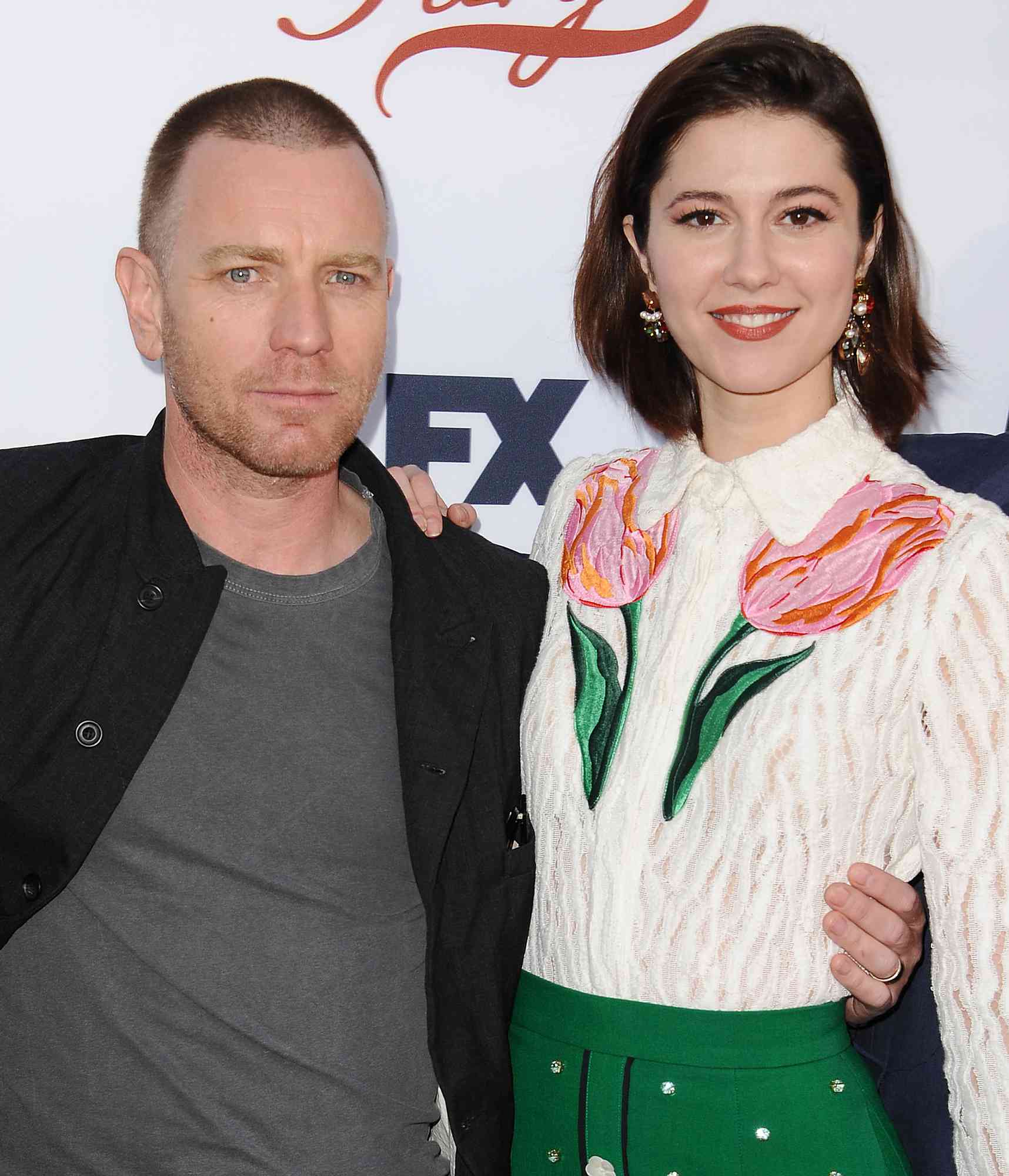 Actor Ewan McGregor and actress Mary Elizabeth Winstead attend the "Fargo" For Your Consideration event at Saban Media Center on May 11, 2017 in North Hollywood, California