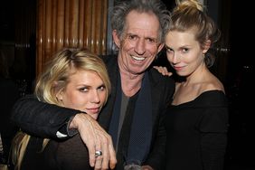 Theodora Richards, Keith Richards and Alexandra Richards 'Crossfire Hurricane' film premiere After Party