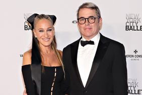 Sarah Jessica Parker and Matthew Broderick attend the New York City Ballet 2023 Fall Fashion Gala at David H. Koch Theater, Lincoln Center on October 05, 2023 in New York City