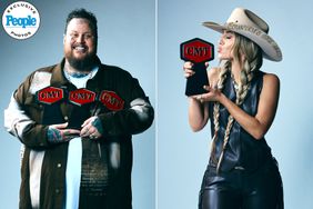 Jelly Roll and Lainey Wilson- CMT Awards winners.