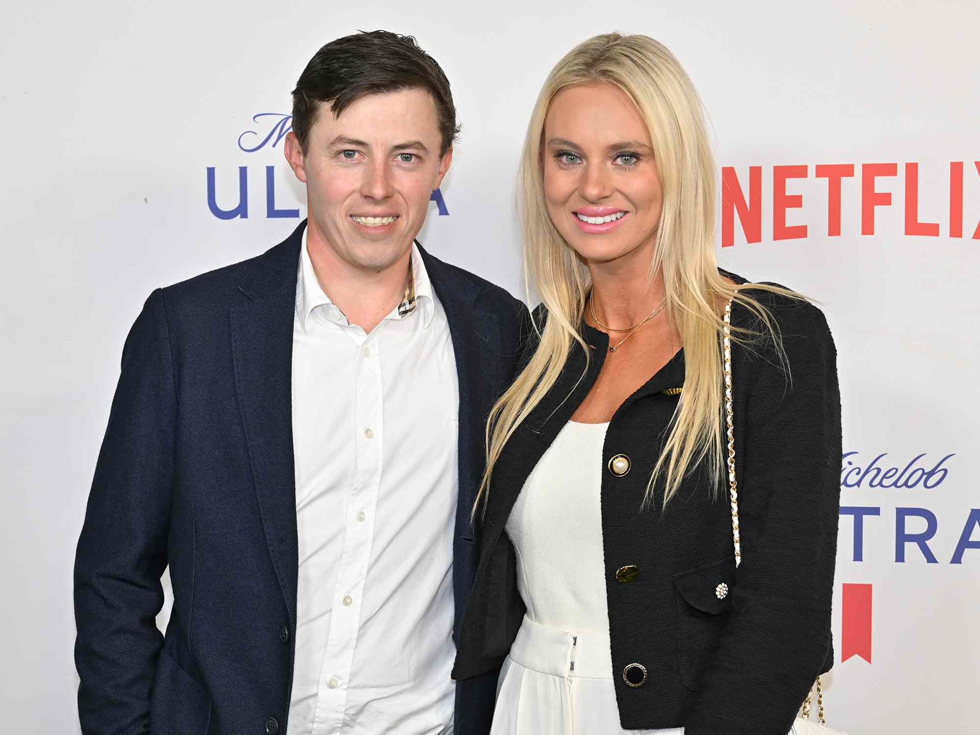 Matthew Fitzpatrick of England poses for a photo during the Michelob Ultra & Netflix Full Swing Premiere & Super Bowl After Party on February 11, 2023