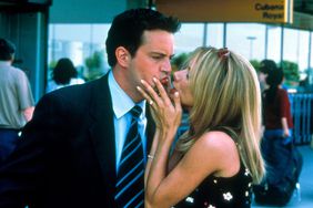 Matthew Perry and Rosanna Arquette