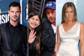 Taylor Lautner, Sunny and Adam Sandler, Jennifer Aniston