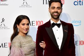 Beena Patel and Hasan Minhaj attend the Time 100 Gala 2019 at Jazz at Lincoln Center
