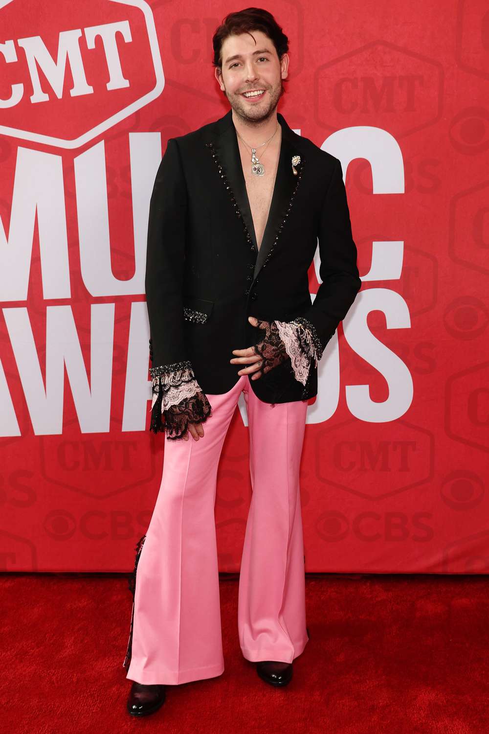 Sam Williams attends the 2024 CMT Music Awards at Moody Center on April 07, 2024 in Austin, Texas