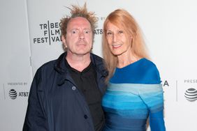 Johnny Rotten and wife Nora Forster