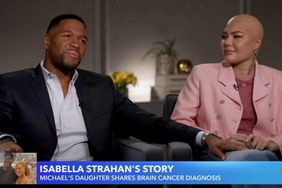 Michael Strahan with daughter isabella gma good morning america