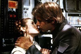 Carrie Fisher As Princess Leia Harrison Ford As Han Solo