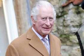King Charles III visits the Talbot Yard food court on April 05, 2023 in Malton, England. The King and Queen Consort are visiting Yorkshire to meet local producers and charitable organisations.
