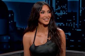 Kim Kardashian Clears Up Online Rumors About Herself on Jimmy Kimmel Live!
