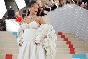 NEW YORK, NEW YORK - MAY 01: Rihanna attends The 2023 Met Gala Celebrating "Karl Lagerfeld: A Line Of Beauty" at The Metropolitan Museum of Art on May 01, 2023 in New York City. (Photo by Mike Coppola/Getty Images)