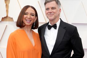 Maya Rudolph and Paul Thomas Anderson attend t the 94th Annual Academy Awards 