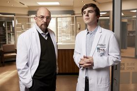 THE GOOD DOCTOR - ABC's "The Good Doctor" stars Freddie Highmore as Dr. Shaun Murphy and Richard Schiff as Dr. Aaron Glassman.