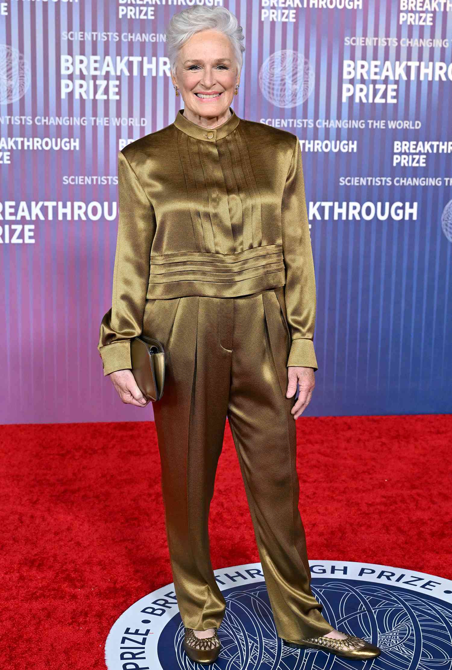 Glenn Close attends the 10th Annual Breakthrough Prize Ceremony at Academy Museum of Motion Pictures