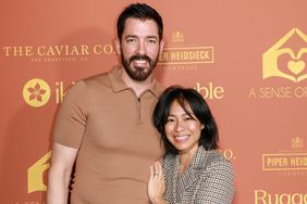 Drew Scott and Linda Phan at the A Sense of Home Gala held on October 21, 2023