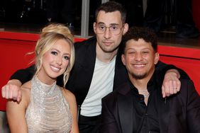 Brittany Mahomes, Jack Antonoff and Patrick Mahomes attend the 2024 TIME100 Gala at Jazz at Lincoln Center on April 25, 2024 in New York City. 