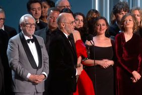 2023 Emmys Succession cast and crew, winners of Outstanding Drama Series 