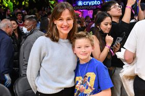 Jennifer Garner and Son Samuel, 10, Step Out to Enjoy Lakers Game Courtside