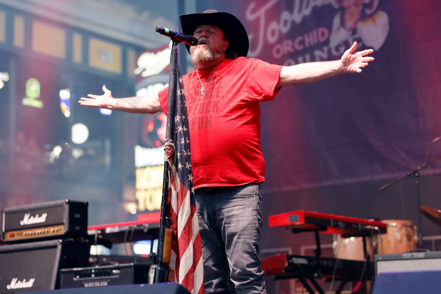 Colt Ford performs at Tootsie's Orchid Lounge Annual Birthday Bash on September 17, 2023