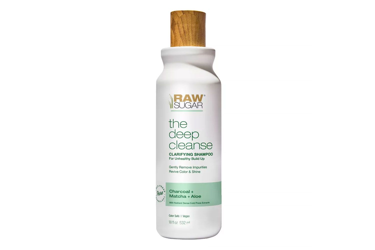 Raw Sugar Living The Deep Cleanse Clarifying Shampoo