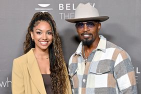 Corinne Foxx and Jamie Foxx attend the Los Angeles Screening of "Below The Belt" at Directors Guild Of America on October 01, 2022 in Los Angeles, California. 