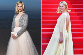 Elle Fanning attends Lights On Women's Worth at Plage Des Palmes on May 24, 2024 in Cannes, France.; American actress Elle Fanning at the closing ceremony of the 77th Annual Cannes Film Festival on May 25, 2024 in Cannes, France. 
