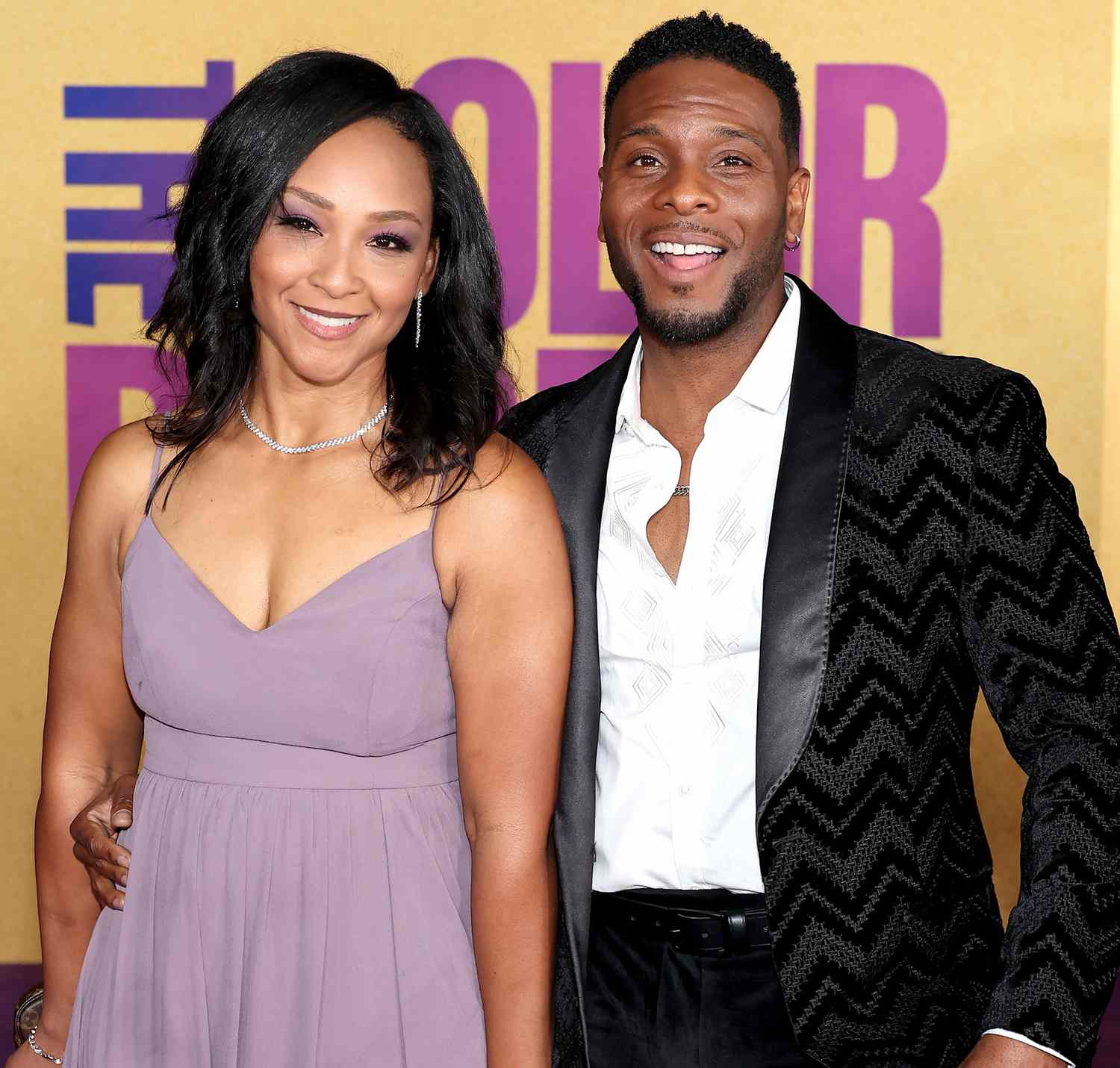 Asia Lee and Kel Mitchell attend the World Premiere of Warner Bros.' "The Color Purple" at Academy Museum