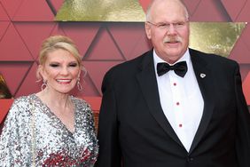 Andy Reid and Tammy Reid on the Red Carpet before the Super Bowl Championship Ring Ceremony on June 15, 2023 in Kansas City, MO.
