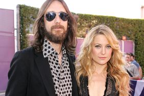 Chris Robinson and wife/actress Kate Hudson arrive at the premiere of "Skeleton Key" at Universal Studios Cinema at Universal CityWalk on August 2, 2005 in Universal City, California