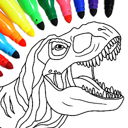 చిహ్నం ఇమేజ్ Dino Coloring & Drawing Game