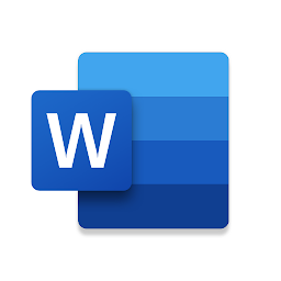 Gambar ikon Microsoft Word: Edit Documents