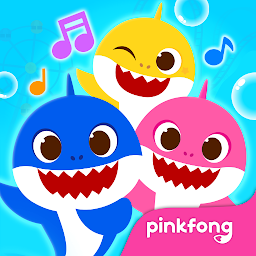 Imagen de ícono de Pinkfong Tiburón Bebé: Juegos