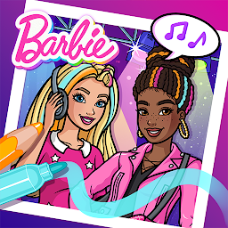 「Barbie 著色創作」圖示圖片