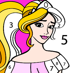Icon image Princess Coloring by Number