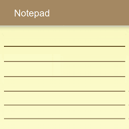 Gambar ikon Notepad - simple notes