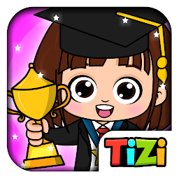 Tizi Doll Town: My School Game च्या आयकनची इमेज