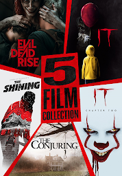 የአዶ ምስል Evil Dead Rise/IT/IT Chapter 2/The Conjuring/The Shining 5-Film Collection