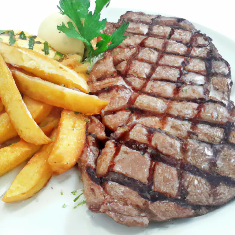 Steak and Chunky Chips Recipe